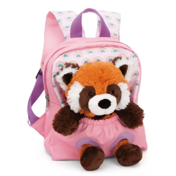 NICI: rucsac cu panda roșu - 25 cm