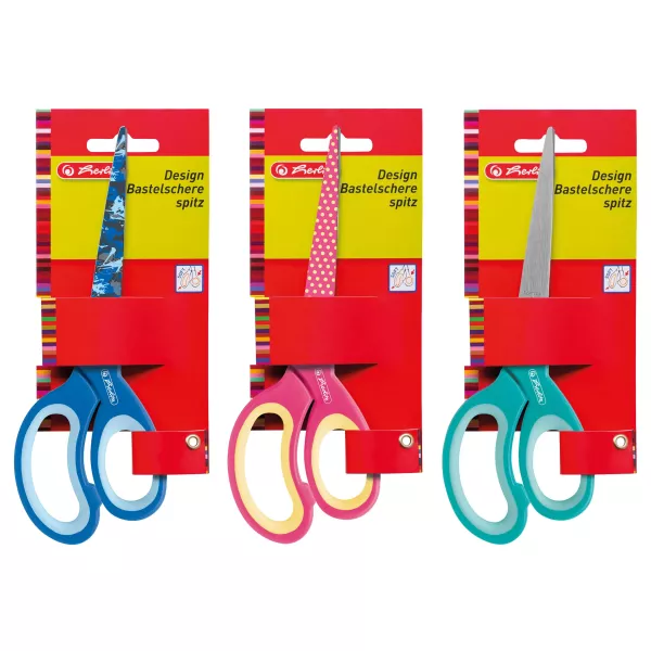 Herlitz: disainkoolikääride terav ots, 17 cm, paremakäelistele – mitu mudelit