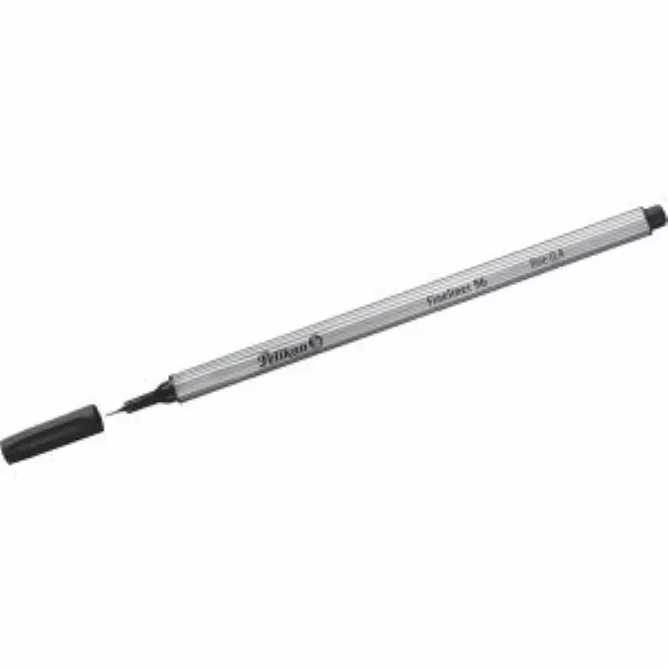 Pelikan: Fineliner 96 fiber tip pen, 0,4 mm - sort