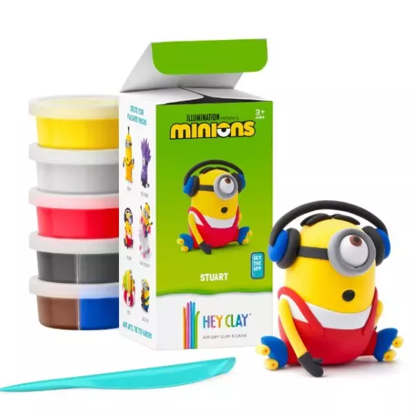 Hey Cley set de plastilină - minionul Stuart