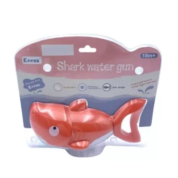 Pistol de apă în formă de rechin - 18 cm