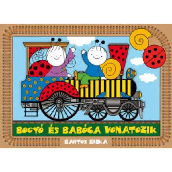 Bogyó și Babóca pe tren - carte de povești în limba maghiară
