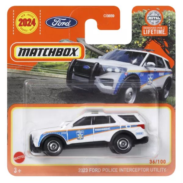 Matchbox: 2023 Ford Police Interceptor Utility kisautó