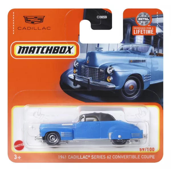 Matchbox: 1941 Cadilac Series 62 Convertible Coupe kisautó