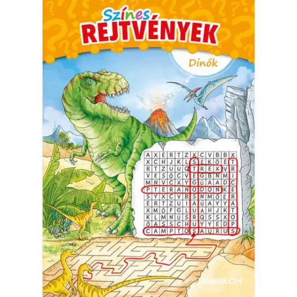 Enigmas Coloridos - Dinos - em húngaro