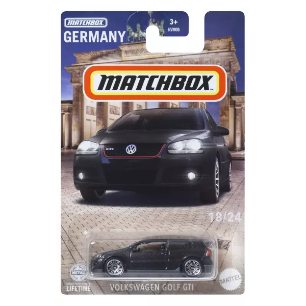 Matchbox: Európa kollekció - Volkswagen Golf GTI kisautó