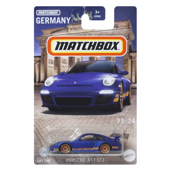 Matchbox: Európa kollekció - Porsche 911 GT3 kisautó