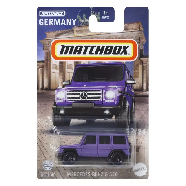 Matchbox: Európa kollekció - Mercedes-Benz G 550 kisautó