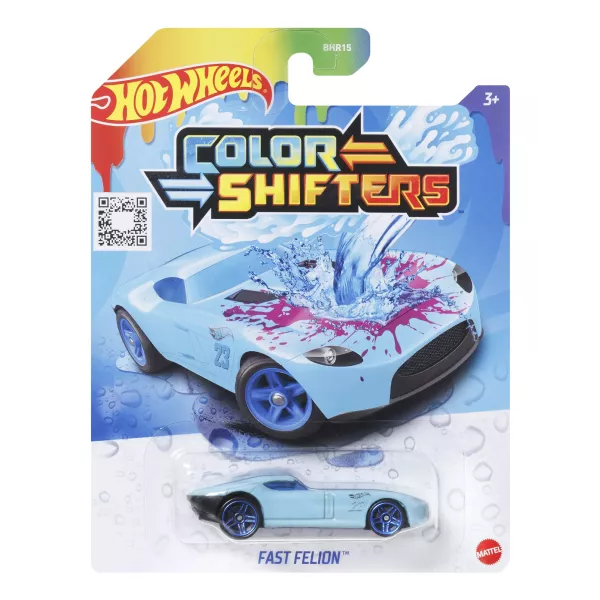 Hot Wheels City: Színváltós kisautó - Fast Felion