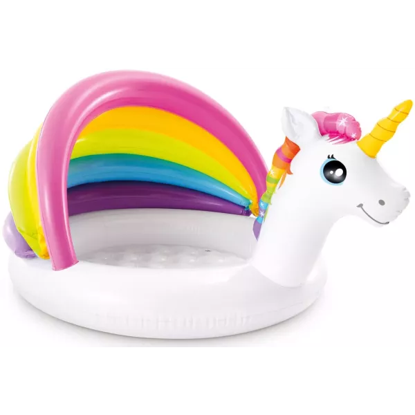 Intex: piscină pentru copii - unicorn - 127 x 102 x 69 cm