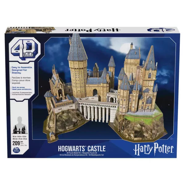 Harry Potter: Roxfort kastély 4D puzzle - 209 darabos