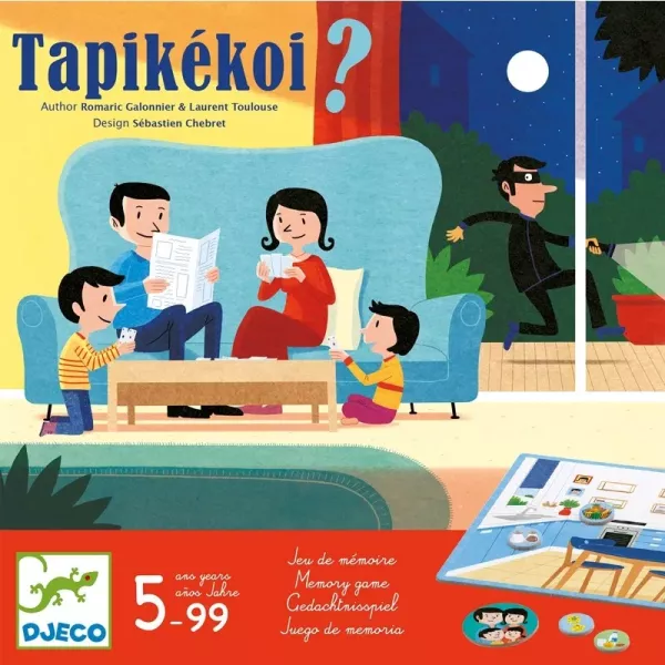 Djeco: Tapikékoi, Mi tűnt el? társasjáték