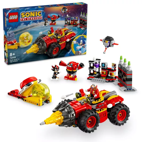LEGO® Sonic the Hedgehog Super Sonic vs. Egg Drillster 76999