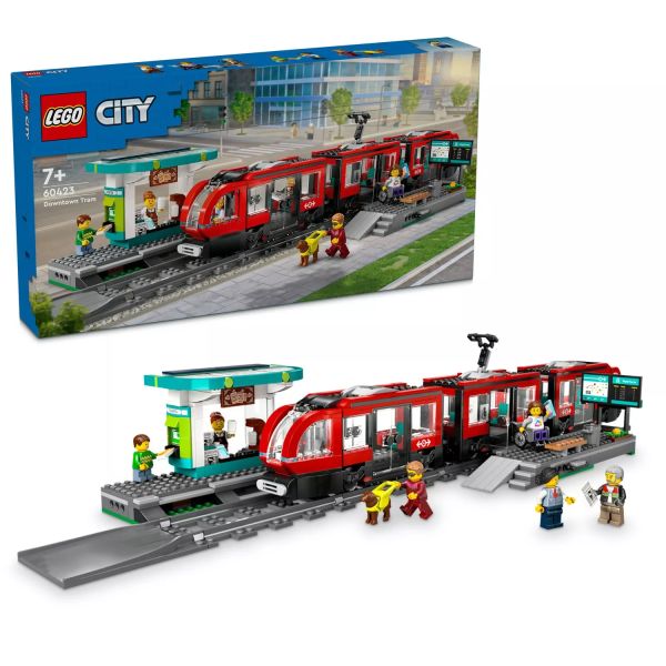 LEGO® City Belvárosi villamos és megálló 60423