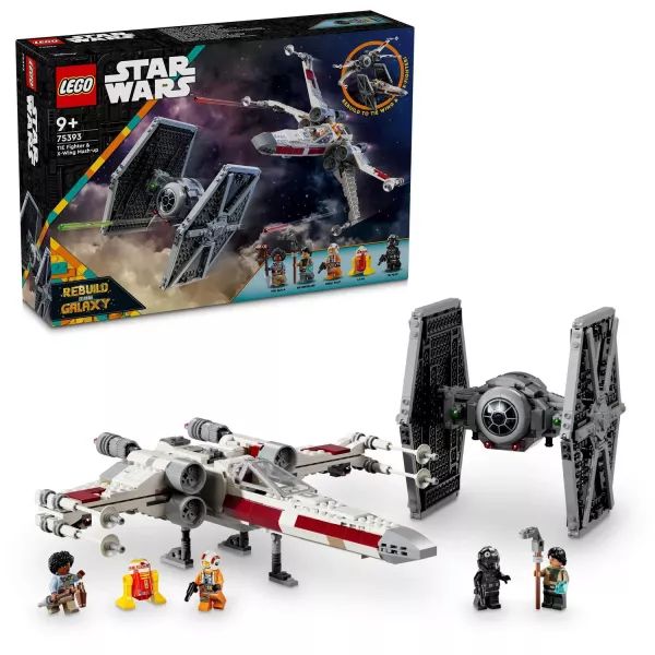 LEGO® Star Wars TIE Fighter és X-Wing mix 75393 akciós termékkép 1