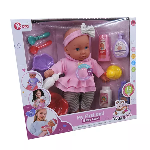 Păpușă interactivă cu accesorii - 35 cm