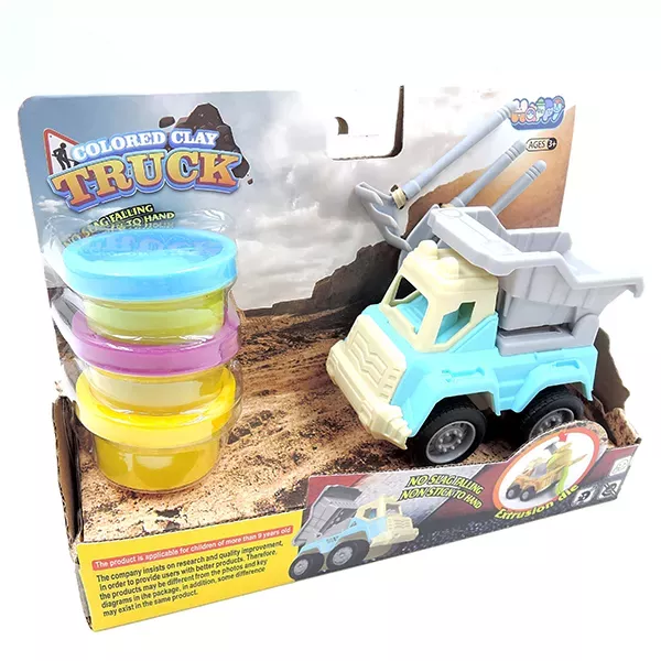 Set de plastilină cu vehicule - diferite