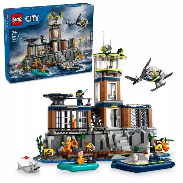 LEGO® City: Börtönsziget 60419 CSOMAGOLÁSSÉRÜLT