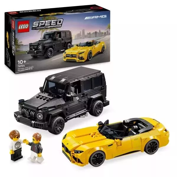 LEGO® SPEED CHAMPIONS: Mercedes-AMG G 63 és Mercedes-AMG SL 63 76924 CSOMAGOLÁSSÉRÜLT