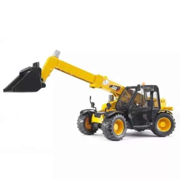 Bruder: Caterpillar tractor cu braț telescopic