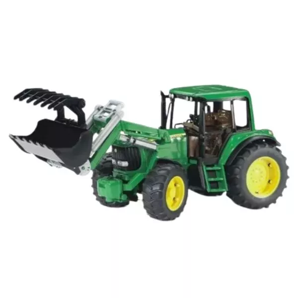 Bruder: John Deere 6920 traktor homlokrakodóval