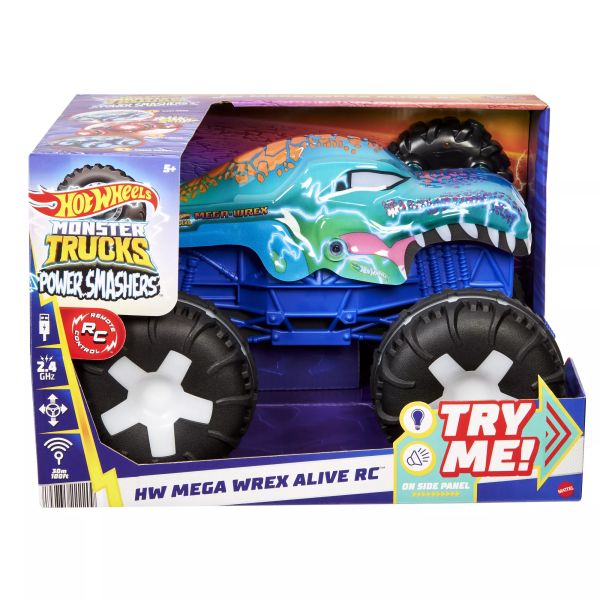 Hot Wheels: Monster Trucks távirányítós interaktív Mega Wrex