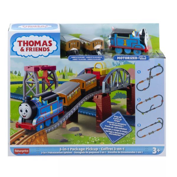 Thomas a gőzmozdony: Thomas 3 az 1-ben pályaszett akciós termékkép 1