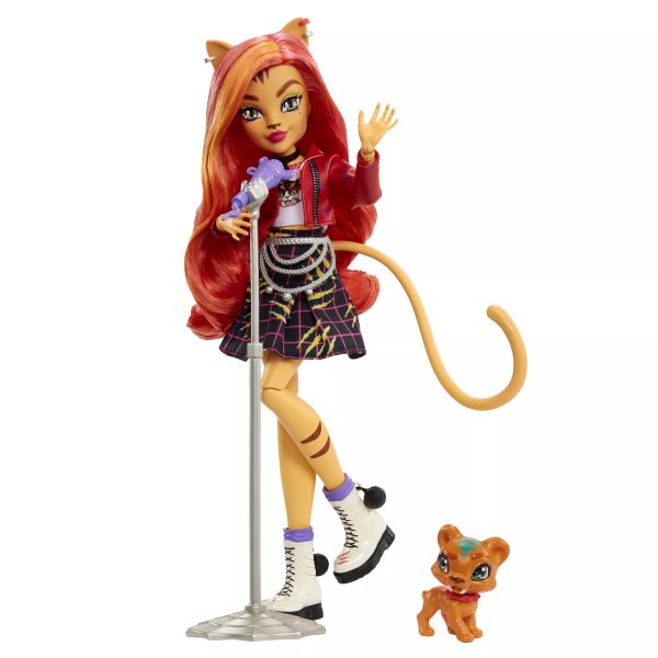 Monster High: Iskolás Toralei baba