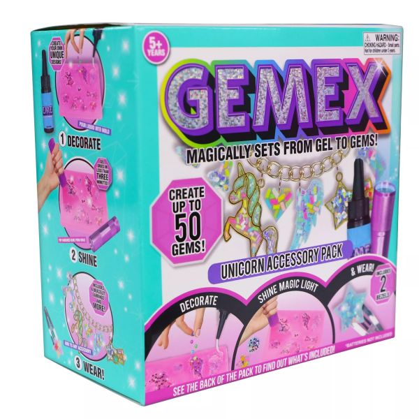 Gemex:Set de creat bijuterii din gel - unicorn