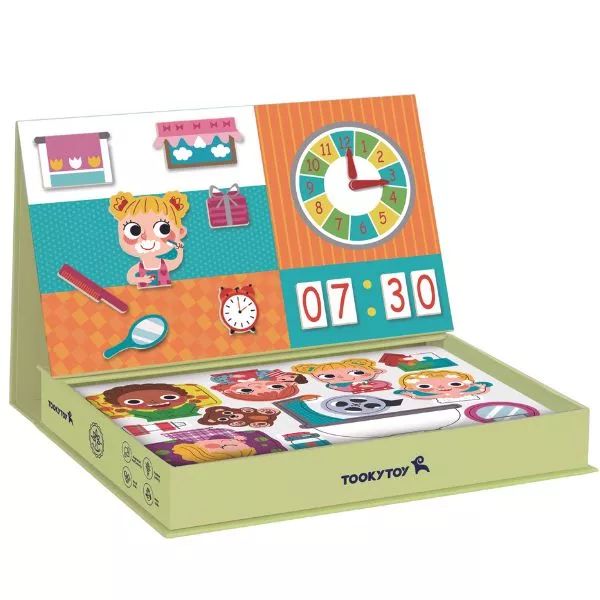 Tooky Toy: Magnetisches Puzzle in der Box - Schöner Tag