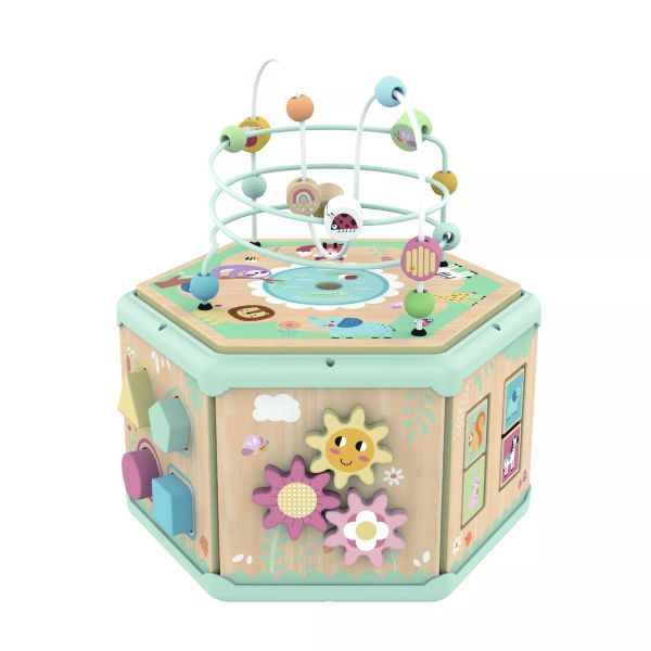 Tooky Toy: 7 az 1-ben foglalkoztató doboz fából