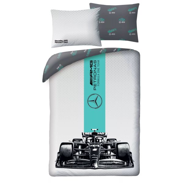 Mercedes AMG F1: set lenjerie de pat - 140 x 200 cm