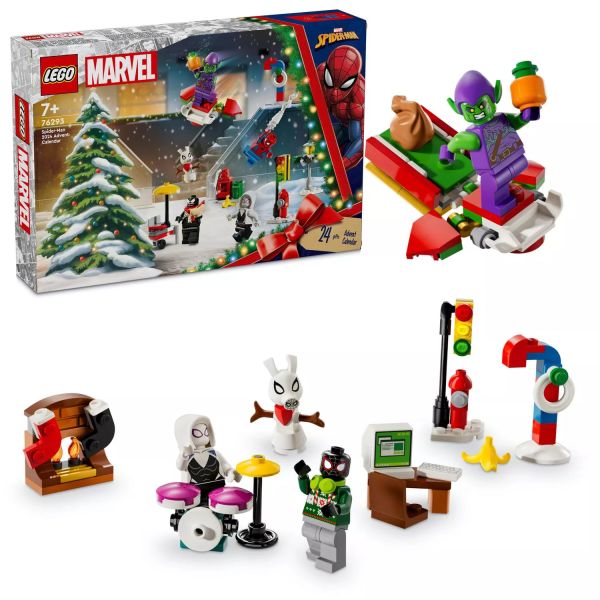 LEGO® Marvel Calendar de advent Omul Păianjen 2024