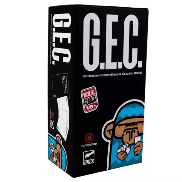G.E.C. - Gátlástalan Elvetemültségek Cenzúrázatlanul társasjáték