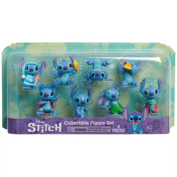 Stitch: Játéfkigura szett - 8 db-os