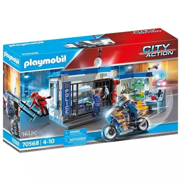 Playmobil Rendőrség: Menekülés a börtönből CSOMAGOLÁSSÉRÜLT