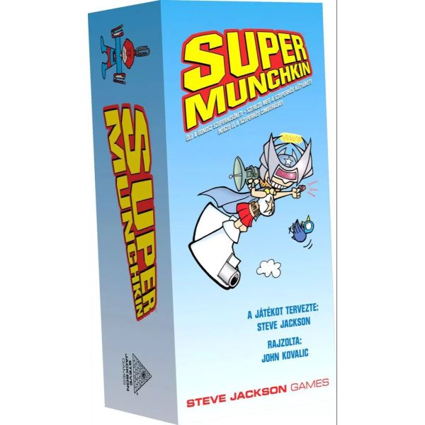 Super Munchkin - joc de societate în limba maghiară