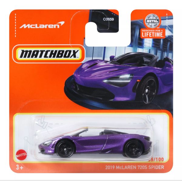 Matchbox: 2019 McLaren 720S Spider kisautó