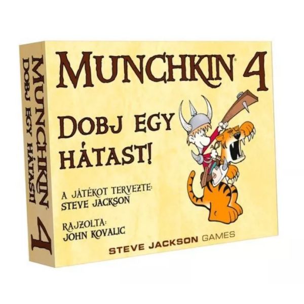 Munchkin 4 – Aruncăte pe spate ! extensie în limba maghiară