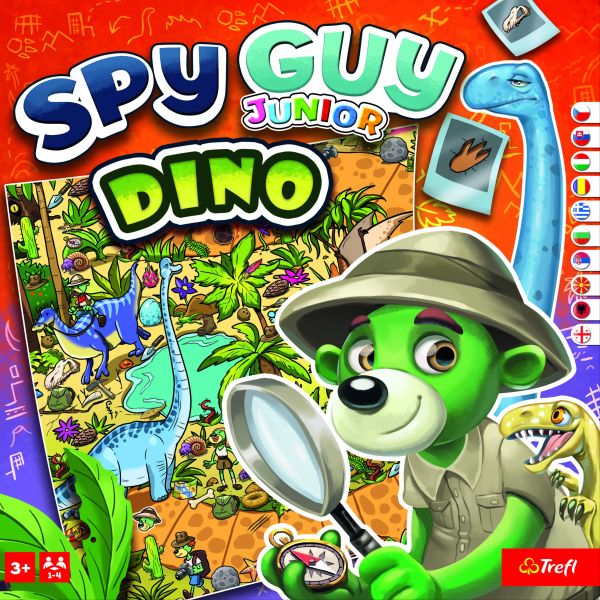 Trefl: Spy Guy Junior társasjáték - Dinópark