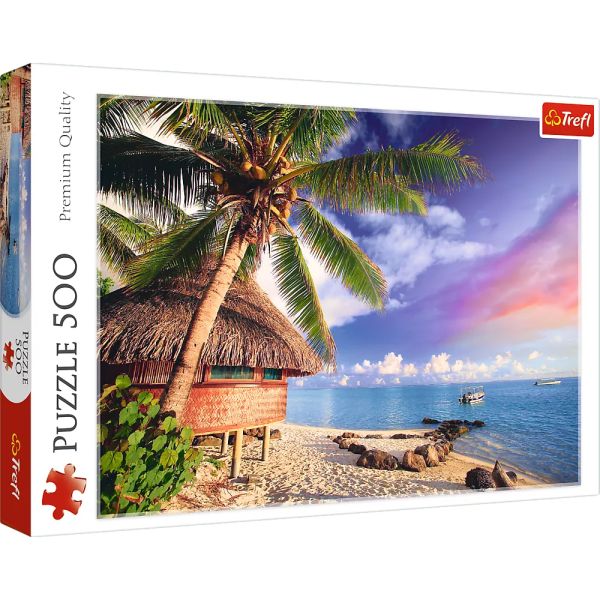 Trefl: Bora Bora szigetek puzzle - 500 darabos