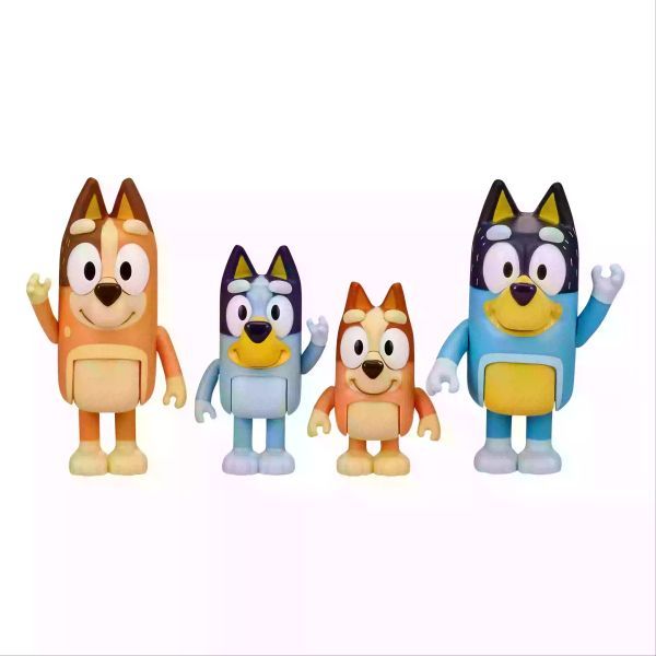 Bluey: Család figura szett - 4 db-os akciós termékkép 1