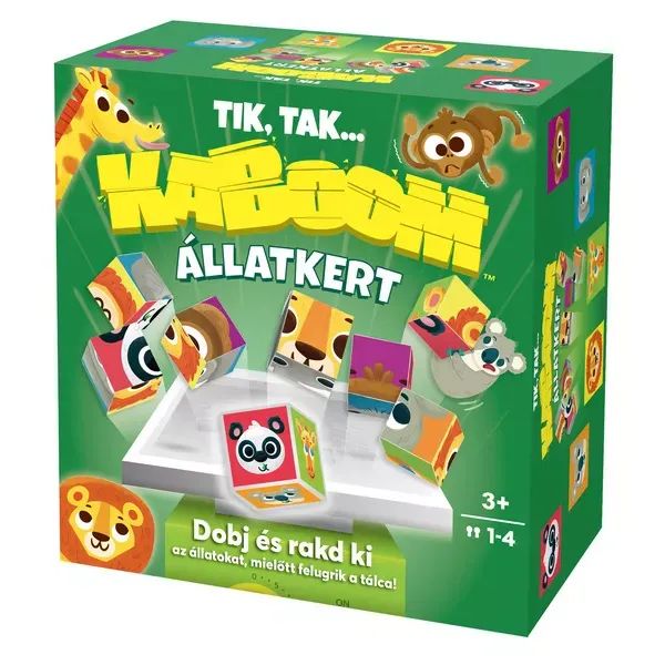 Kaboom állatkert társasjáték