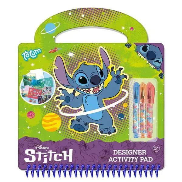 Lilo&amp;Stitch: Stitch mintás tervezőfüzet szett akciós termékkép 1