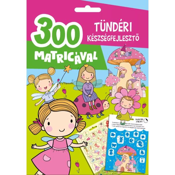 Broschure med feer og 300 klistermærker