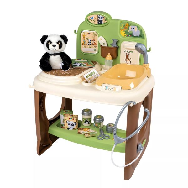 Smoby: Set veterinar - 19 piese, cu panda