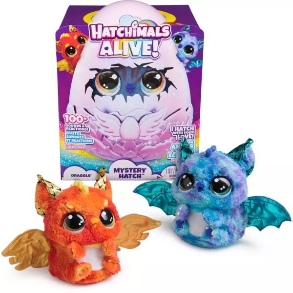 Hatchimals Alive: Titkos Óriás meglepetés tojás - Sárkány