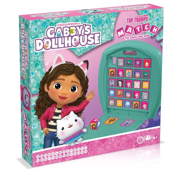 Match joc de societate - Ediția Gabby s Dollhouse