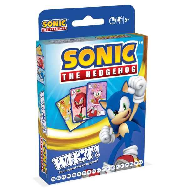 WHOT! joc de cărți - ediția Sonic