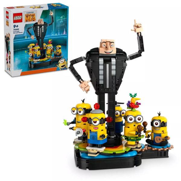 LEGO® Gru 4. Kocka Gru és minyonok 75582